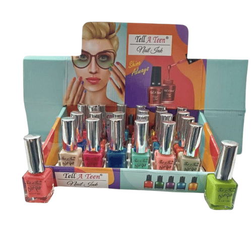 New Face Blue Nail Polish