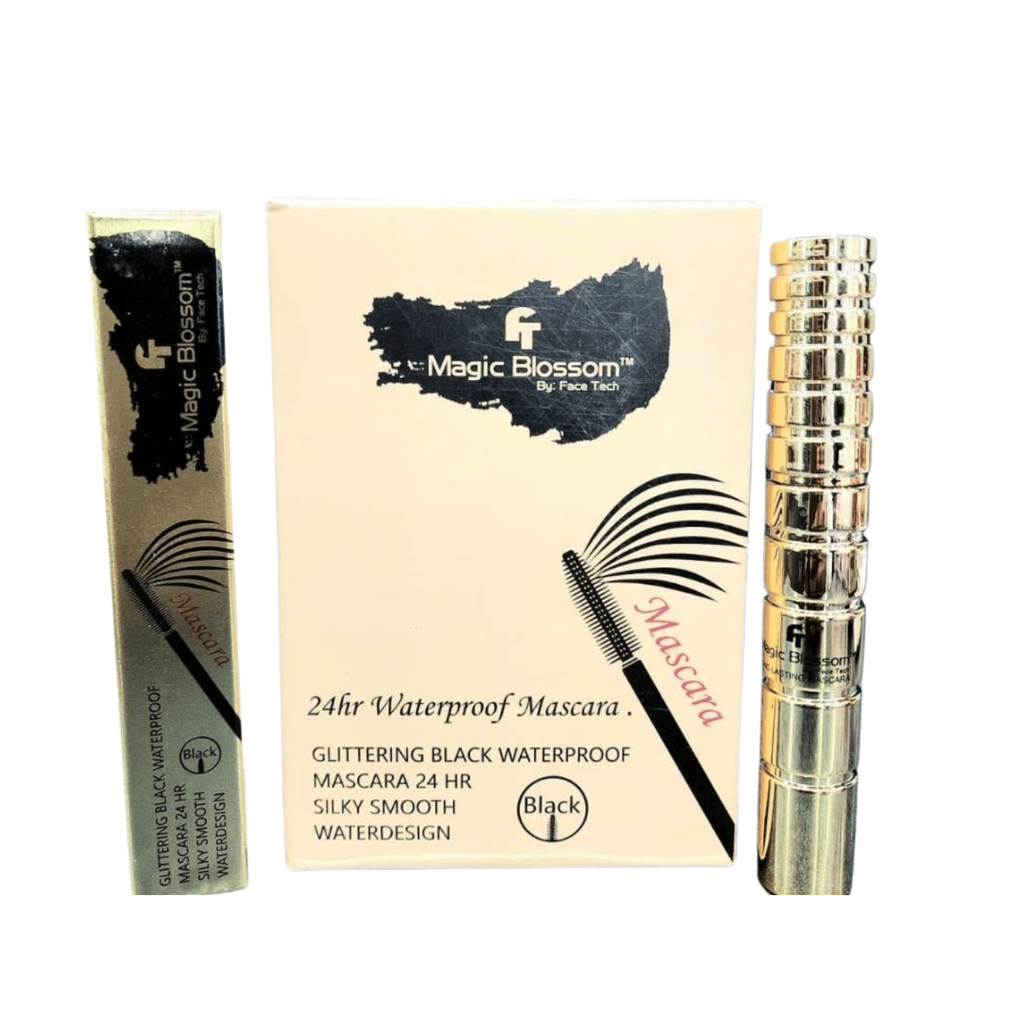 Glittering Black Waterproof Mascara