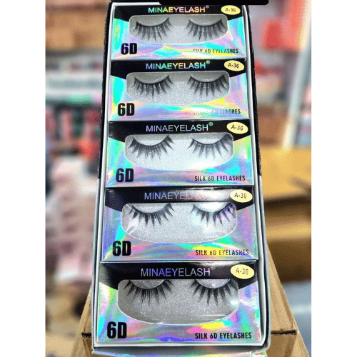 6D Eyelash Set