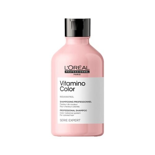 L?Or?al Professionnel Vitamino Color Shampoo for Colored Hair - 300ml | Professional Color Protect Shampoo, Stop Color Fading & Get Shiny Hair | With Resveratrol