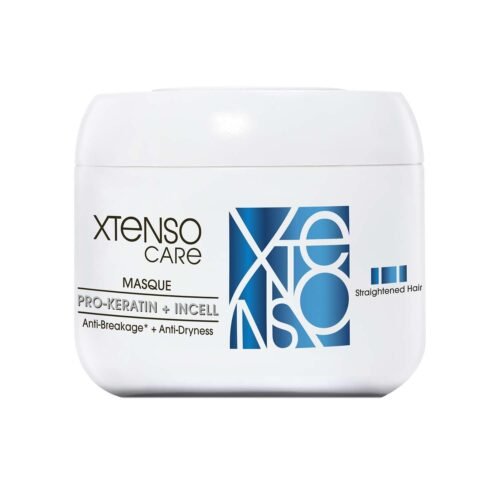 L'Or?al Professionnel Xtenso Care Masque for Frizz-Free, Smooth & Manageable Hair 196gms | Enriched with Pro Keratin & Incell | For Men & Women | Unruly, Unmanageable Hair
