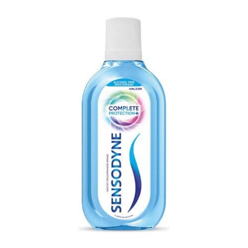 Sensodyne Mouthwash Complete Protection+ | Alcohol-free All-in-One Mouth Wash for Sensitivity Protection, Strong Teeth and Lasting Freshness, Pack of 250ml | No Burning Sensation