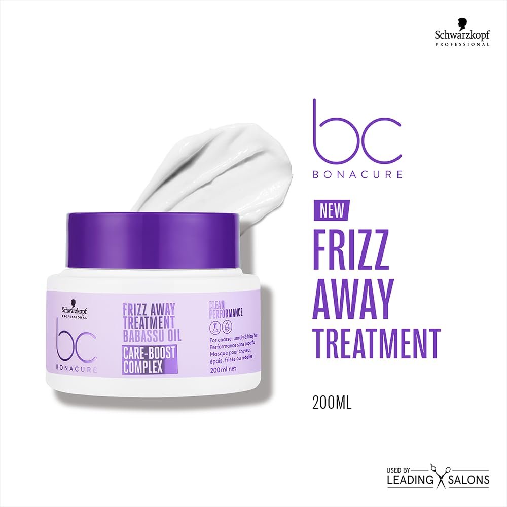 Schwarzkopf Professional Bonacure Frizz Away Treatment with Babassu Oil - Image 2