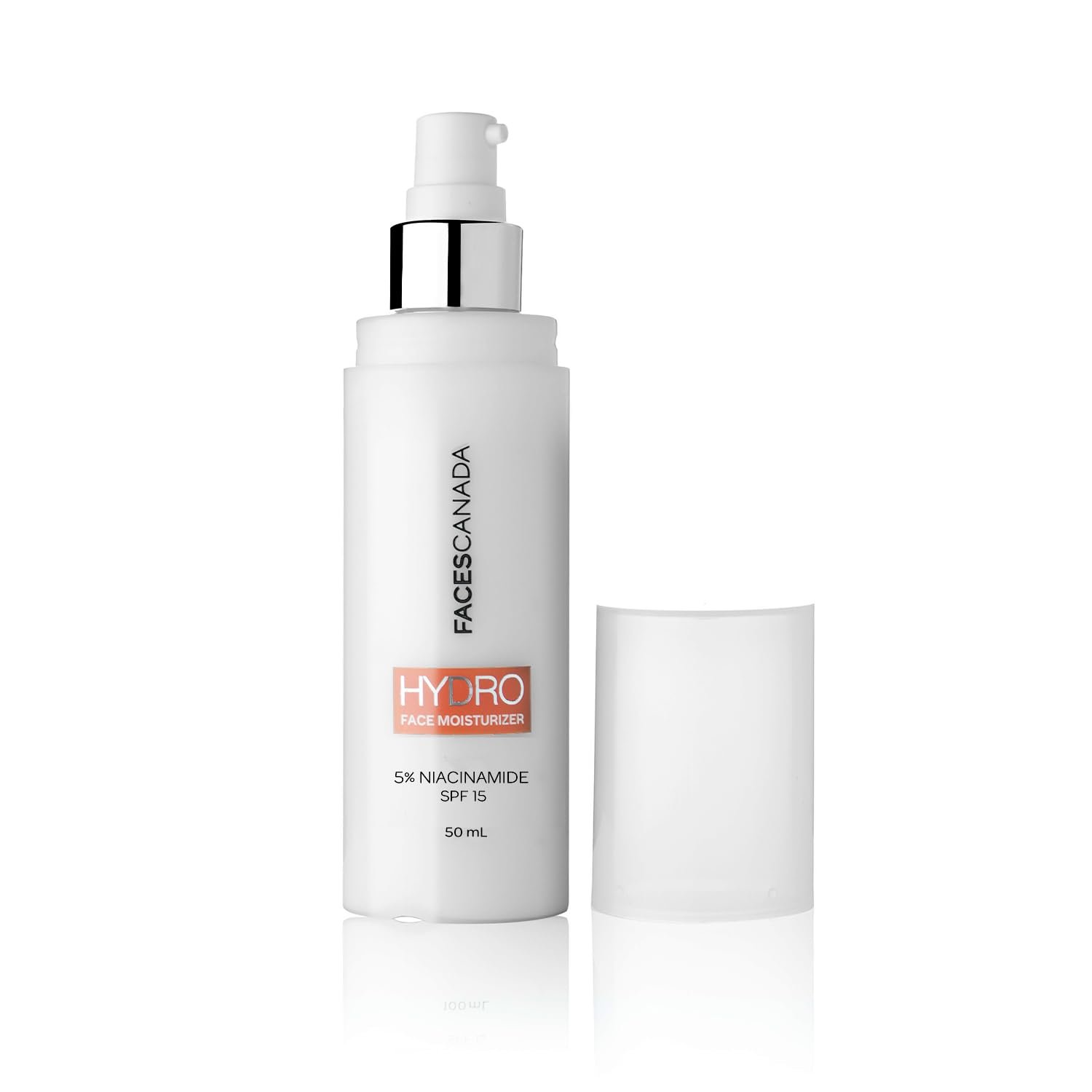 FACES CANADA Hydro Face Moisturizer - 50ml | SPF 15 | Lightweight & Non-Greasy | Hydrating | Improves Uneven Skin | Minimizes Pores | Healthy Glowing Skin | All Skin Types