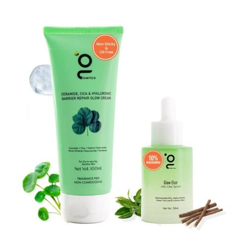 Face Beauty Combo Pack Daily Face Cream 100ml + Face Serum 30ml Combo Pack for Brightening Skin Care for Womens & Mens | Face Serum with Deep Moisturizing Face Cream for Soft, Glowing Skins