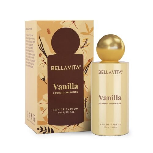 BELLAVITA Gourmet Collection Vanilla | Long Lasting Perfume for Man and Woman | EDP 100ml | Musk, Fruity Premium Unisex Fragrance for Men and Women