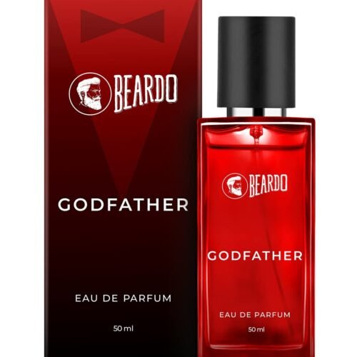 BEARDO Godfather Perfume For Men, 50Ml | Aromatic, Spicy Perfume For Men Long Lasting Perfume For Date Night Fragrance | Body Spray For Men | Gift For Husband | Gift For Boyfriend