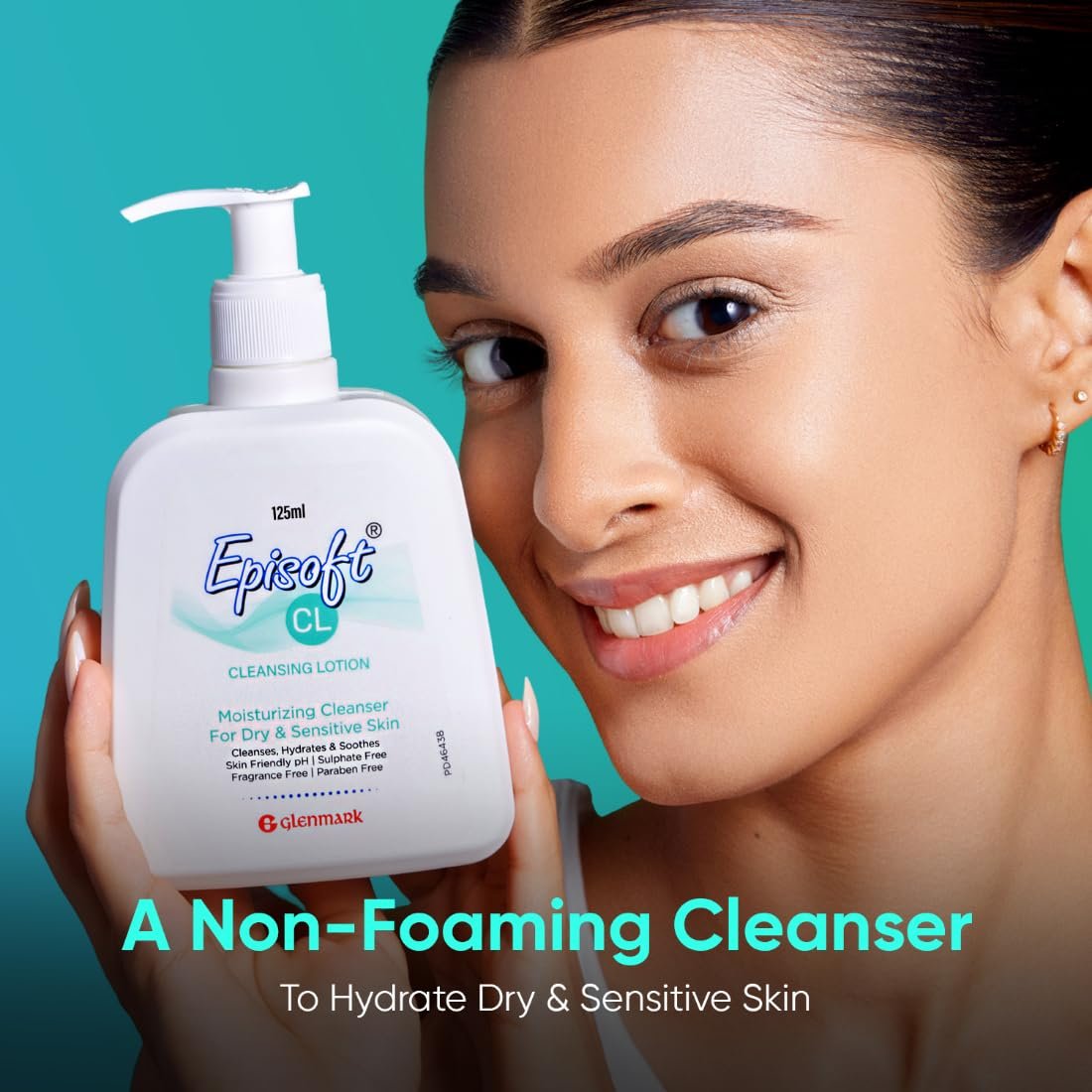Episoft Cleanser For Dry & Sensitive Skin Type | Daily Gentle Face Cleanser For Men & Women | Fragrance free | Dermatologist Prescribed | 125ml - Image 2