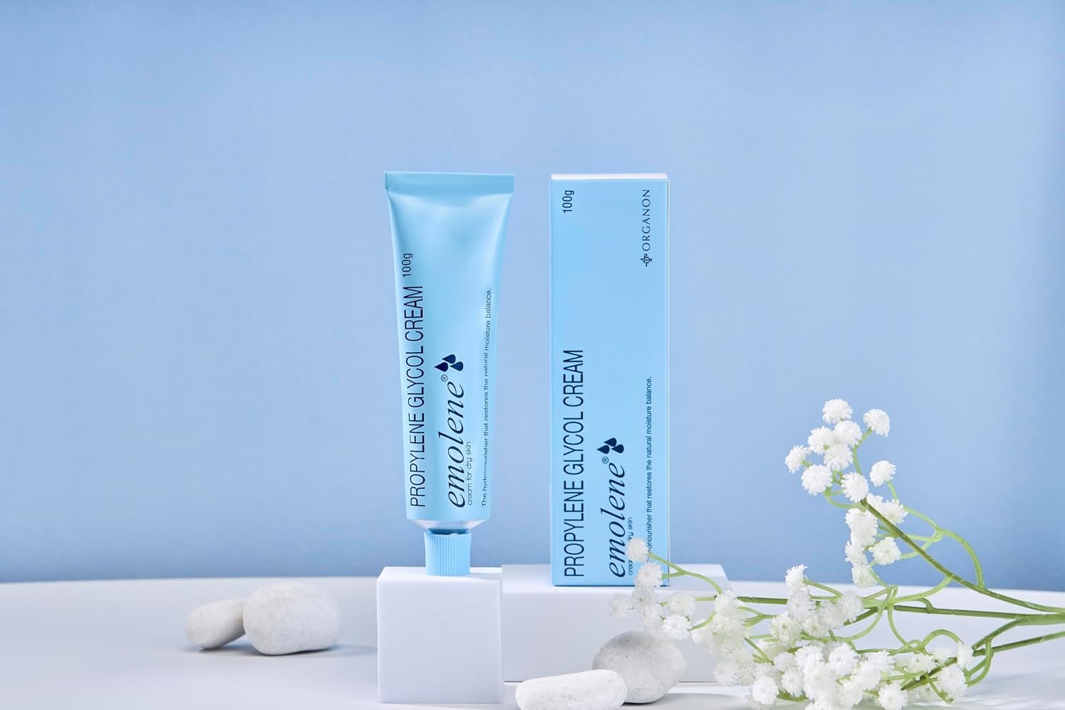 Emolene - Moisturizing Cream, Hydronourish Dry Skin, Restores Moisture Balance, Smoothens Skin, Non-Greasy, Non-Comedogenic, Hypoallergenic, Fast Absorbing, Anti-Aging, Deep Hydration, Lightweight, Suitable for All Skin Types for Men and Women, 100 grams - Image 2