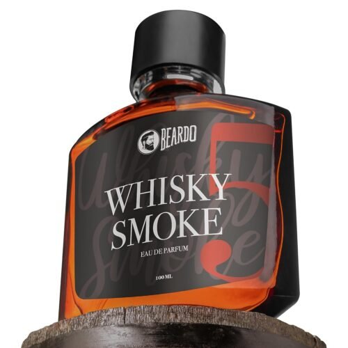 Beardo Whisky Smoke Perfume for Men,100ml|Spicy,Woody-Oudh Scent Eau De Parfum|Long Lasting Mens Perfume|Best Date Night Fragrance Body Spray|Valentine gift for husband|Gift for Boyfriend|Gift for Men
