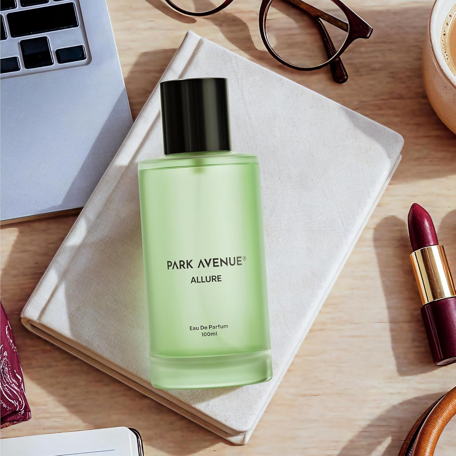 Park Avenue Allure Women EDP 100ml | Long Lasting Perfume for Woman | Pear, Lavender, Jasmine, Musk & Vanilla| Fresh, Citrusy, Floral, Warm and Earthy Fragrance - Image 4