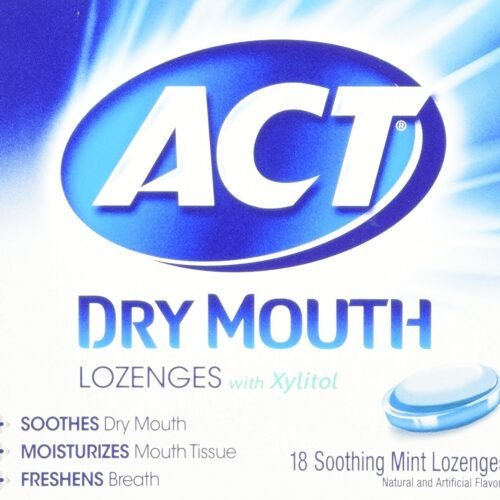 Act Dry Mouth Mint Lozeng Size 18ct (Pack of 1)