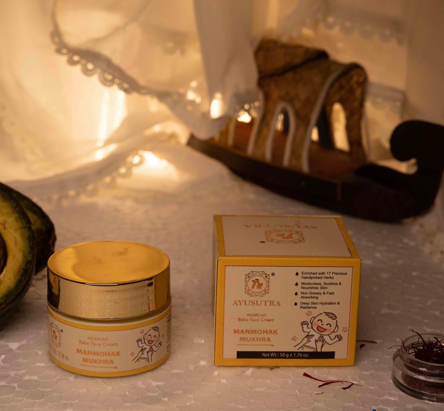 Baby Face Cream 50g | Ayurvedic & Organic Kids Face Cream