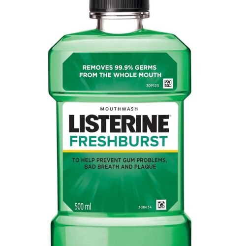 Listerine Fresh Burst Mouthwash 500ml